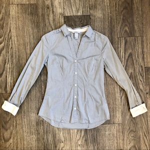 H&M LONG SLEEVE BUTTON DOWN